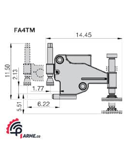 فلنج الاینمنت FA4TMSTD